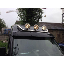 Купить Верхняя дуга LU-001 (нерж) для Ford Transit 2000-2014 гг