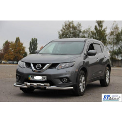 Купить Передняя защита ST009-15 (нерж) для Nissan X-trail T32/Rogue 2014-2021 гг