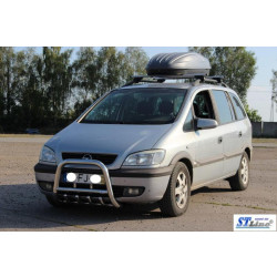 Купить Кенгурятник QT006 (нерж) для Opel Zafira A 1998-2005 гг