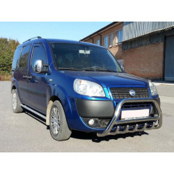 Купить Кенгурятник WT003 (нерж.) 51 мм для Fiat Doblo I 2005-2010 гг