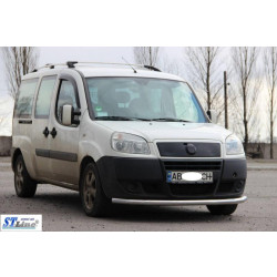 Купить Передняя защита ST008 (2 шт, нерж.) 60 мм для Fiat Doblo I 2005-2010 гг
