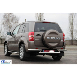 Купить Задняя защита AK003-2 (нерж) для Suzuki Grand Vitara 2005-2017 гг
