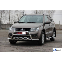 Купить Кенгурятник ST-WT-15 (нерж.) для Suzuki Grand Vitara 2005-2017 гг