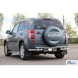 Купить Задняя защита AK005-3 (нерж) для Suzuki Grand Vitara 2005-2017 гг
