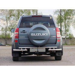 Купить Задняя защита AK005-3 (нерж) для Suzuki Grand Vitara 2005-2017 гг