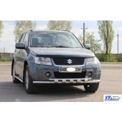 Купить Передний ус ST015 (нерж) для Suzuki Grand Vitara 2005-2017 гг