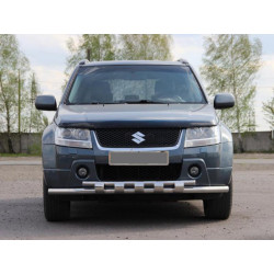 Купить Передний ус ST015 (нерж) для Suzuki Grand Vitara 2005-2017 гг