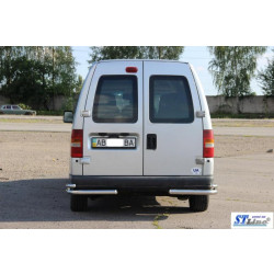 Купить Задние двойные уголки AK003-double (нерж) для Fiat Scudo 1996–2007 гг