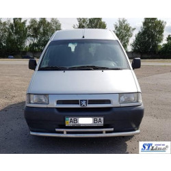 Купить Передняя защита ST016 (нерж) 60/42 мм для Peugeot Expert 1995-2007 гг
