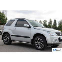 Купить Боковые трубы BB001 (2 шт, нерж) 60 мм для Suzuki Grand Vitara 2005-2017 гг