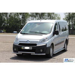 Купить Передняя защита ST009 (нерж.) 60 мм для Peugeot Expert 2007-2016 гг