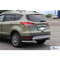 Купить Задняя дуга AK002-3 (нерж) для Ford Kuga/Escape 2013-2019 гг