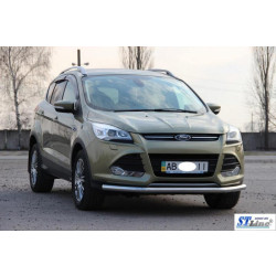 Купить Передняя защита ST008 (нерж.) 51 мм для Ford Kuga/Escape 2013-2019 гг