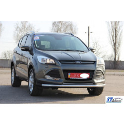 Купить Передняя защита ST008 (нерж.) 60 мм для Ford Kuga/Escape 2013-2019 гг
