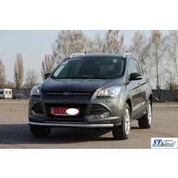 Купить Передняя защита ST008 (нерж.) 60 мм для Ford Kuga/Escape 2013-2019 гг