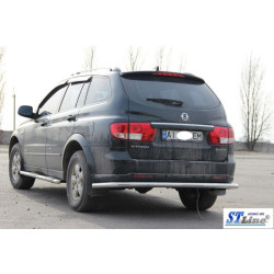 Купить Задняя дуга AK005 (нерж) для SsangYong Kyron 2005-2014 гг