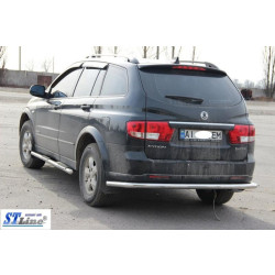 Купить Задняя дуга AK005 (нерж) для SsangYong Kyron 2005-2014 гг