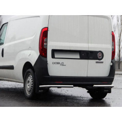 Купить Задние уголки AK003 (нерж.) для Opel Combo 2012-2018 гг