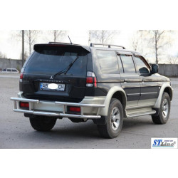 Купить Задняя защита AK-Special (нерж) для Mitsubishi Pajero Sport 1996-2007 гг