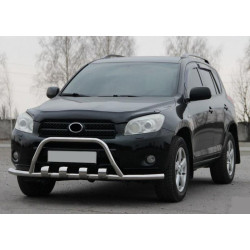 Купить Кенгурятник WT-ST15 (нерж) для Toyota Rav 4 2006-2013 гг