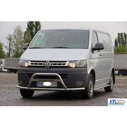 Купить Кенгурятник WT007ST (нерж) для Volkswagen T5 2010-2015 гг