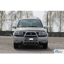Купить Кенгурятник QT007 (нерж) для Suzuki Vitara 1998-2006 гг