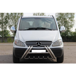 Купить Кенгурятник WT01 (нерж.) для Mercedes Vito W639 2004-2014 гг