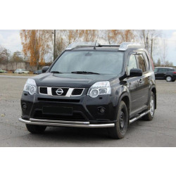 Купить Передняя защита ST014 (нерж) для Nissan X-trail T31 2007-2014 гг