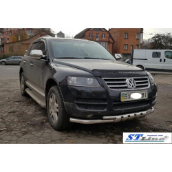 Купить Кенгурятник ST015 (нерж) для Volkswagen Touareg 2002-2010 гг