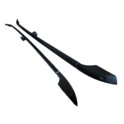 Купить Рейлинги Черные (2 шт, алюм) для Mitsubishi Grandis 2003-2011 гг