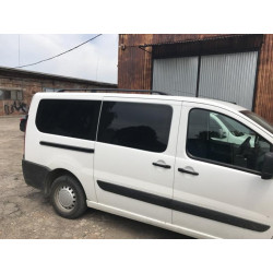 Купити Рейлінги Чорні Довга, пластикові ніжки для Peugeot Expert 2007-2016 рр