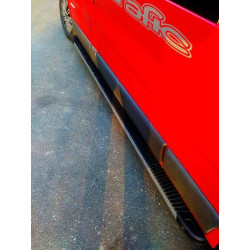 Купить Боковые пороги Maya V1 (2 шт., алюминий) Длинная база для Nissan NV300/Primastar 2016-гг