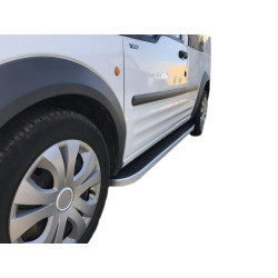 Купить Боковые пороги Tayga (2 шт., алюминий) Макси база для Ford Connect 2010-2013 гг