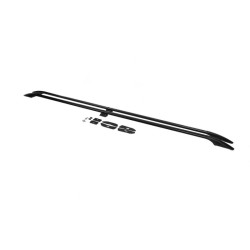 Купити Рейлінги Чорні Довга, Пластикові ніжки для Ford Custom 2013-2022 рр