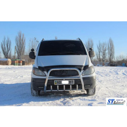 Купить Кенгурятник XL-WT025 (нерж.) для Mercedes Vito W639 2004-2014 гг