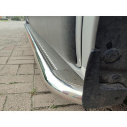 Купить Боковые пороги Premium (2 шт, нерж) 60 мм, длинная база для Nissan NV300/Primastar 2016-гг