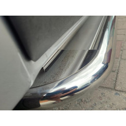 Купить Боковые пороги Premium (2 шт, нерж) 60 мм, длинная база для Nissan NV300/Primastar 2016-гг