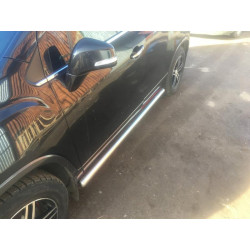 Купить Боковые трубы BB001 (2 шт, нерж) 60 мм для Opel Mokka 2012-2021 гг