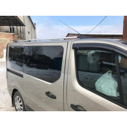 Купити Рейлінги Хром Довга база, чавунні ніжки для Fiat Talento 2016- рр