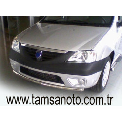 Купить Передняя нижняя труба ST008 (нерж.) 60 мм для Renault Logan MCV 2005-2013 гг