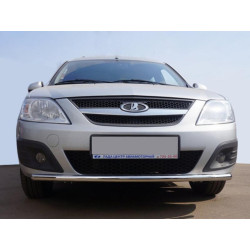 Купить Передняя нижняя труба ST008 (нерж.) 60 мм для Renault Logan MCV 2005-2013 гг