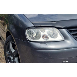 Купить Реснички (2 шт, ABS) Черный глянец для Volkswagen Caddy 2004-2010 гг