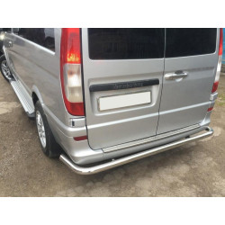 Купить Задняя дуга AK005 (нерж.) для Mercedes Viano 2004-2014 гг