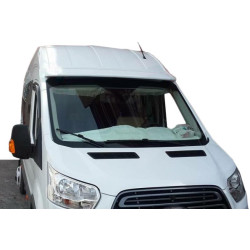 Купить Козырек на лобовое стекло V1 (на клей, под покраску) для Ford Transit 2014- гг