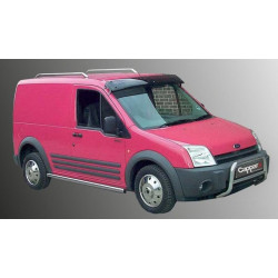 Купити Козирьок на лобове скло (чорний глянець, 5мм) для Ford Connect 2010-2013 рр