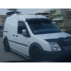 Купити Козирьок на лобове скло (чорний глянець, 5мм) для Ford Connect 2010-2013 рр