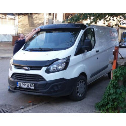 Купить Козырек на лобовое стекло (на кронштейнах) для Ford Custom 2013-2022 гг