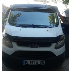 Купить Козырек на лобовое стекло (на кронштейнах) для Ford Custom 2013-2022 гг