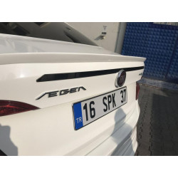 Купить Спойлер под покраску (стекловолокно) для Fiat Tipo 2016- гг