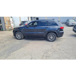 Купить Боковые пороги Allmond Black (2 шт., алюминий) для Jeep Grand Cherokee WK2 2010-2021 гг